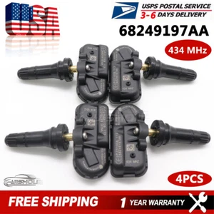 (4) TPMS 68249197AA For 2014-2024 DODGE RAM 1500 2500 3500 TIRE PRESSURE SENSOR - Picture 1 of 12