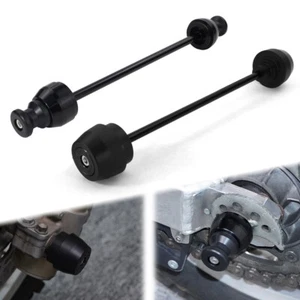 Fit For Suzuki DRZ400SM 2000-2024 Front Axle Sliders Rear Slider Swingarm Bobbin - Foto 1 di 13