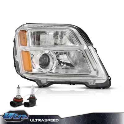Conjunto de faros halógenos laterales del pasajero aptos para GMC Terrain 2010-2015 transparentes Foto 1 de 4