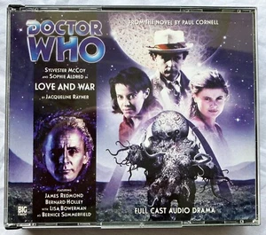 Doctor Who Love and War 2012 - Big Finish CD Sylvester McCoy *OUT OF PRINT* - Picture 1 of 4