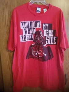 Darth Vader Dark Side T Shirt XL - Picture 1 of 1