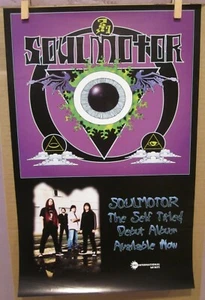 Soulmotor Self-Titled Debut Album 11"x17" PROMO POSTER ©1999 - Picture 1 of 3