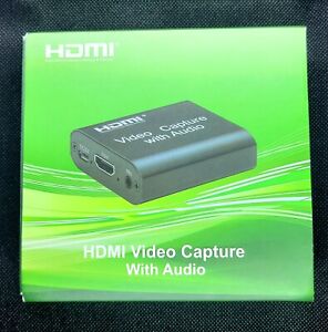 HDMI Video Capture Card UHD 4Kx2K Screen Record 1080P With Audio Live Streaming