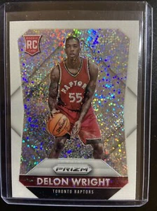 DELON WRIGHT 2015-16 PRIZM SP REFRACTOR ROOKIE RC White Border!! Rare! C1 - Picture 1 of 2