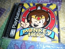 Monkey Hero ps1 NTSC uc USA Playstation Console Brand New Sealed Game NO DEFECTS