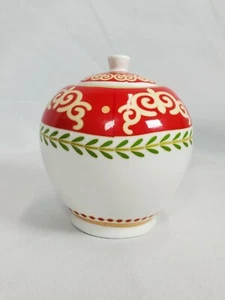 MAXWELL & WILLIAMS Vivacious Red Porcelain Claire Chilcot Design 2012 Sugar Bowl - Imagen 1 de 7