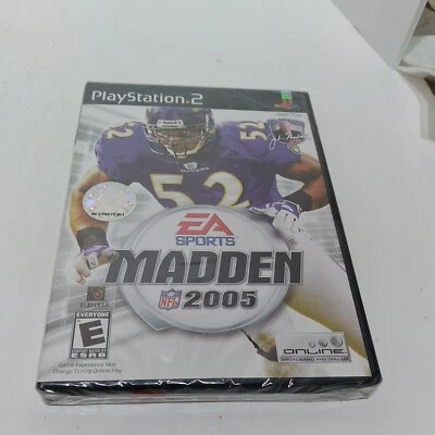 Sealed Brand New CIB- Madden NFL 2005 (Sony PlayStation 2) PS2 Flawless Perfect - Image 1 of 4