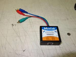 Balun de componentes de video/audio analógico MuxLab VideoEase 500052 - Imagen 1 de 3