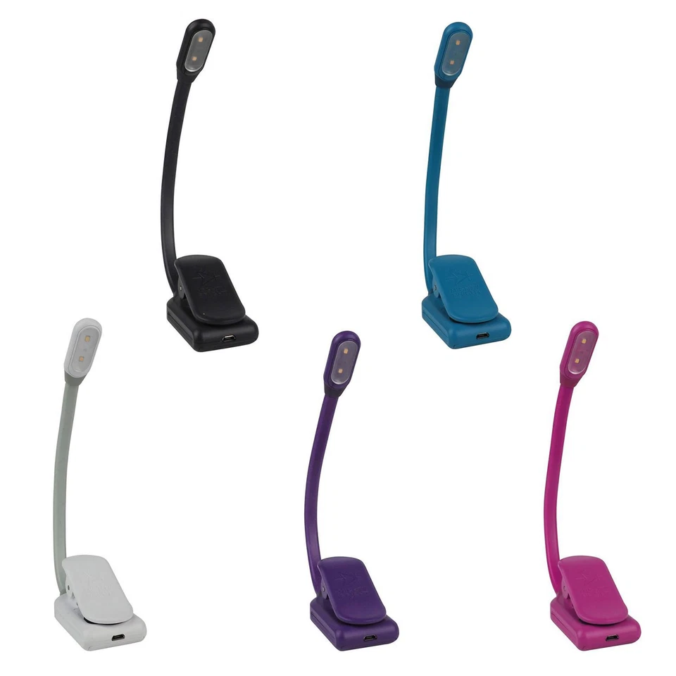 Mighty Bright WonderFlex 2 LED Clip On Book Light With Adjustable Silcone Neck - Image 1 of 1