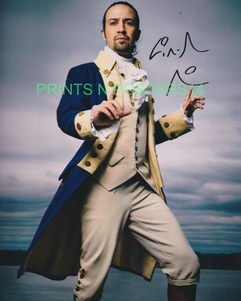 Lin-Manuel Miranda Hamilton Broadway Play signed 8x10 REPRINT Photo B - Image 1 of 1