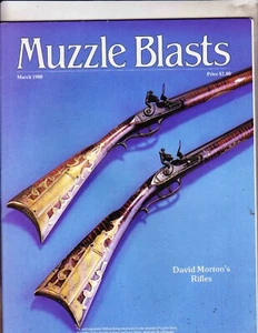 MUZZLE BLASTS MAGAZINE---------MARCH 1988 - Picture 1 of 1