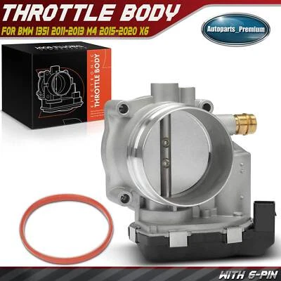 Throttle Body for BMW 135i 2011-2013 M4 2015-2020 X6 2011-2018 X5 ActiveHybrid 3 - Image 1 of 4