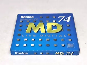 KONICA 74MD MINIDISC (Sealed) New! - Picture 1 of 3