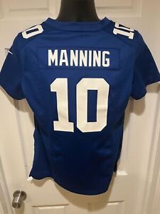 Eli Manning #10 New York Giants Nike NFL On Field Football Jersey Youth Sz L