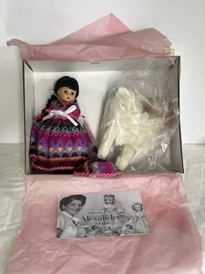 Madame Alexander Peru 35665 Doll Set - Box Llama 8” 2003 Retired Homeschool Read - Picture 1 of 10