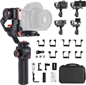 hohem iSteady MT2 Kit Gimbal Stabilizer AI-Tracking for Mirrorless Camera iPhone - Zdjęcie 1 z 15