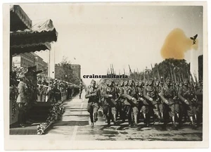 Orig. PRESSE Foto Parade Legion Condor Spanien Soldaten in BERLIN 1939 - Bild 1 von 2
