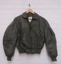 Vintage Jacket Size: Small 34-36" FR Flyers Mens Summer Type CWU Khaki US Army