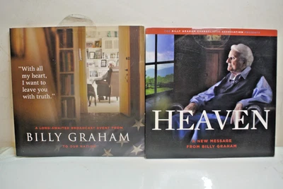 Billy Graham DVD Audio - Heaven (new), To Our Nation (pre-owned) - Image 1 of 2