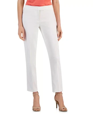 Anne Klein Women's Pants Sz 4 Straight-Leg Bowie - Image 1 of 4