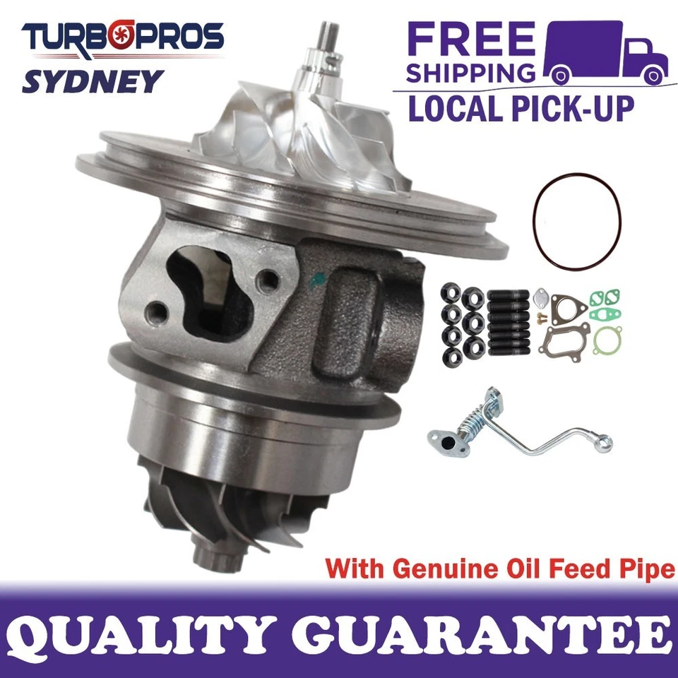 Cartucho turbo Billet de actualización + tubo de alimentación de aceite para Toyota 4Runner 1KZ-TE 3,0 L Foto 1 de 4