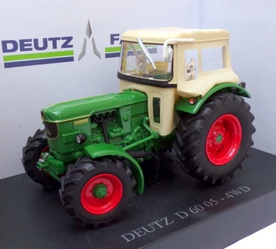Universal Hobbies 1/32 Scale Tractor UH5253 - Deutz D 60 05 4WD - Green - Image 1 of 4