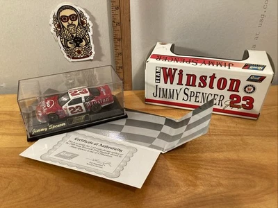 Jimmy Spencer Team Winston #23 rojo blanco Ford Taurus NASCAR 1:24 Revell AUTÉNTICO Foto 1 de 4