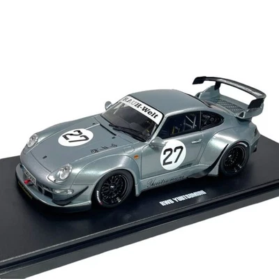 Modellino Auto GT Spirit 1/18 Porsche RWB Yuiitsumuni Silver 2024 - Immagine 1 di 4