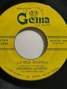 ROLANDO LA SERIE-ORQ.SABOR DE CUBA LA OLA MARINA GUARACHA CUBA LISTEN🎵🎵 - Picture 1 of 4