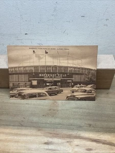 Vintage Rppc Real Place Postcard Kokernot Field Alpine Tx Base Ball Stadium B55 - Picture 1 of 4