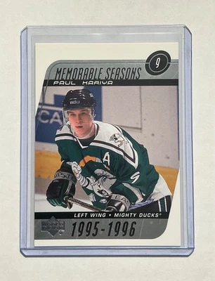 2002-03 Upper Deck #181 Paul Kariya / Anaheim Ducks Memorable Seasons SP High # - Image 1 of 3