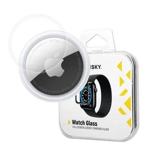 Wozinsky Protezione Ibrida in Vetro per AirTag, Nero, Alta Qualità - Zdjęcie 1 z 6