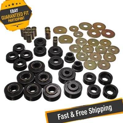 Juego de montaje de carrocería Energy Suspension 3.4138G para Chevy Impala/Biscayne/Bel Air 65-70 Foto 1 de 4