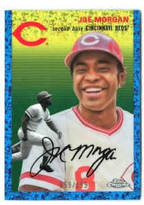 2023 Topps Chrome Platinum - Joe Morgan #427 Blue Mini-Diamond Refractor /199 - Bild 1 von 2