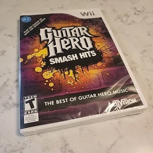 READ Guitar Hero Smash Hits (Wii, 2009) Nintendo - Brand New Factory Sealed - Picture 1 of 8