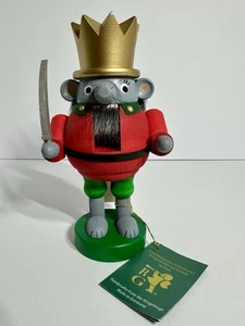 NEW Original Erzgebirge - Richard Glässer Nutcracker 7.5” “KING w/Sword” - Picture 1 of 7