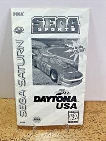 Daytona USA Arcade Smash Hit- (Sega Saturn) Manual Only, Fast Shipping