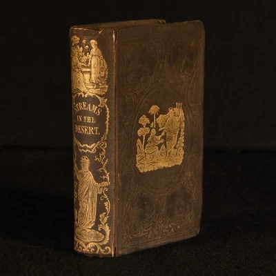 1848 Streams in the Desert by Rev James Smith Very Scarce 1st Ed Decorated Bind - Image 1 of 4