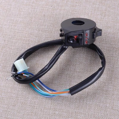 Interruptor de manillar izquierdo luz de señal de giro bocina apto para Honda XL XR 250 400 650 Foto 1 de 4