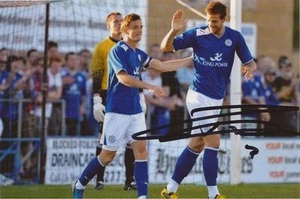 LEICESTER: MARKO FUTACS SIGNED 6x4 ACTION PHOTO + COA - Bild 1 von 1
