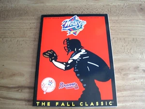 New MLB 1999 World Series Yankees ATL Braves Official Program The Fall Classic - Picture 1 of 1