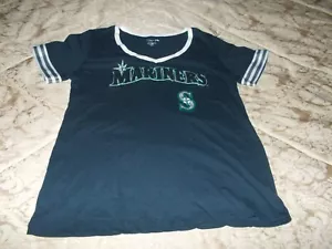 GIRLS SEATTLE MARINERS BY NEW ERA JERSEY/TOP SIZE XL - Picture 1 of 5