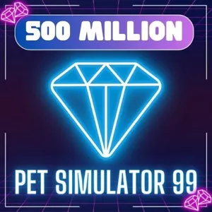 500M - 500 milioni di gemme diamante | simulatore per animali domestici 99 (Pet Sim 99 PS99) - Foto 1 di 1