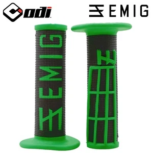ODI EMIG Grips - V2 Low-Pro Half Waffle - Dirt Bike Motorcycle 7/8" (9 Colors) - Picture 1 of 54