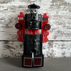 Vtg 1980's MC TOY 8433 Transformer DYNABOT Pull-Back Train Locomotive Macau 3" - Picture 1 of 6