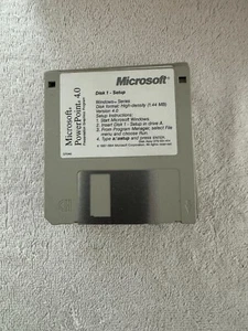 Microsoft PowerPoint 4.0 - 12 Floppy Disk Set!!!! - Picture 1 of 1