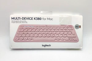 Logitech K380 Bluetooth Tastatur für Mac - Rosa QWERTZ Deutsch (920-010392) - Bild 1 von 4