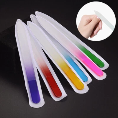 Nail File Nail Sanding Sandpaper Crystal Glass Grinding Polishing Nail Buffe - Image 1 of 4