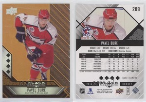 2014-15 Upper Deck Black Diamond Orange Pavel Bure #209 HOF