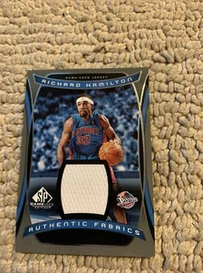 #AF Richard Hamilton Game used SP Authentic 2004-05 Jersey Upper Deck B11-2 - Picture 1 of 2